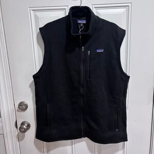 XXL Patagonia Better Sweater Black Fleece Vest